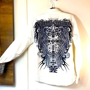 XTREAM COUTURE Mens dress shirt L